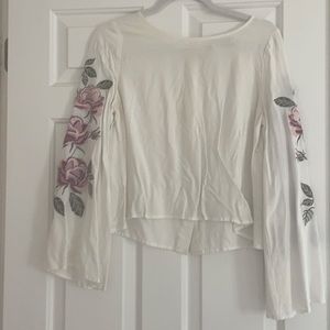 Cupcake & cashmere white cotton blouse